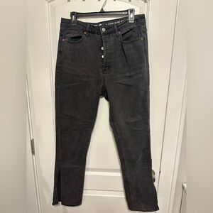 S.O.N.G. Denim Black Washed Jeans Sz 13/31